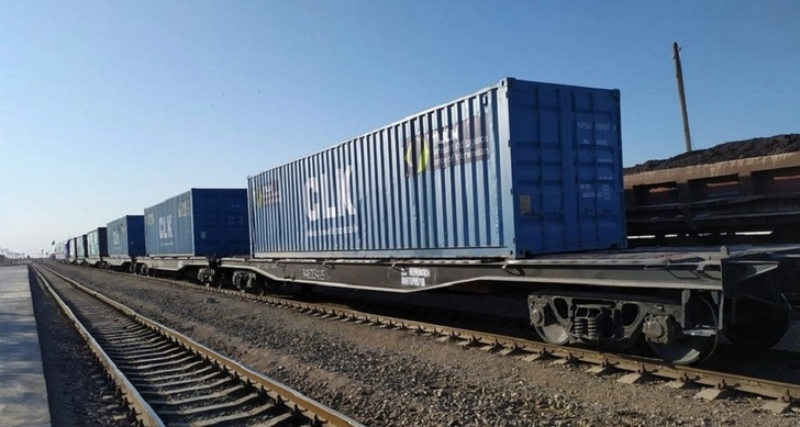 Китай отправил в Азербайджан новый грузовой поезд