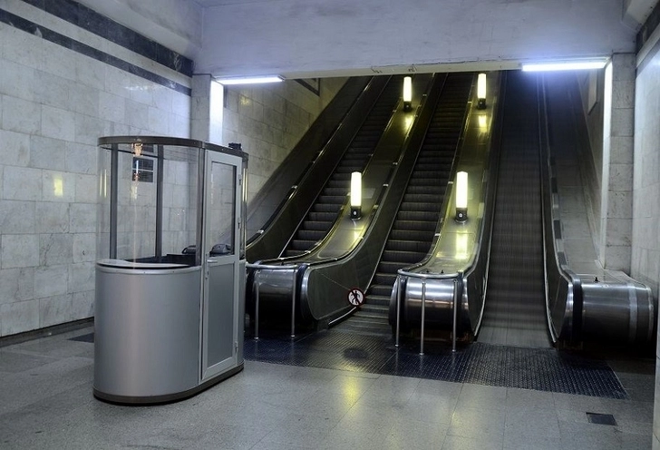 На одной из станций Бакинского метро вновь введен в эксплуатацию эскалатор - ФОТО