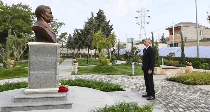 Президент Азербайджана принял участие в открытии парка имени Муртузы Мухтарова в Баку - ФОТО/ВИДЕО/ОБНОВЛЕНО