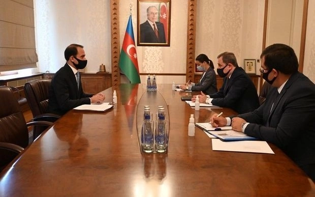 Джейхун Байрамов принял новоназначенного посла Швеции в Азербайджане – ФОТО