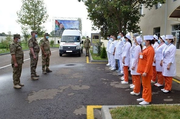 В Гяндже состоялось открытие нового отделения Военного госпиталя - ФОТО/ВИДЕО