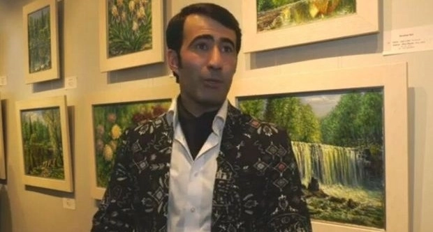 В Таллине открылась выставка азербайджанского художника - ВИДЕО