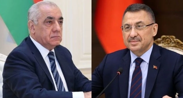 Премьер-министр Азербайджана и вице-президент Турции провели телефонный разговор