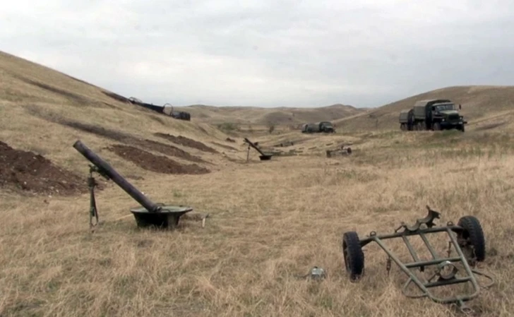 Азербайджанская армия захватила большое количество трофеев - ВИДЕО