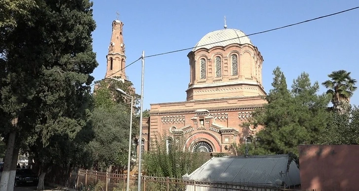 В церкви в Гяндже прошла поминальная служба по жертвам ракетных обстрелов Армении - ФОТО/ОБНОВЛЕНО