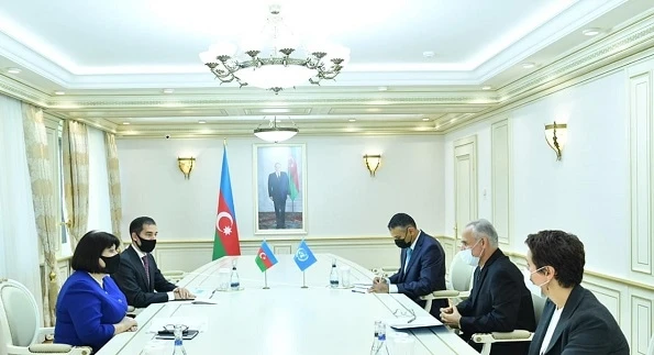 Спикер парламента Азербайджана обсудила нагорно-карабахский конфликт с резидент-координатором ООН
