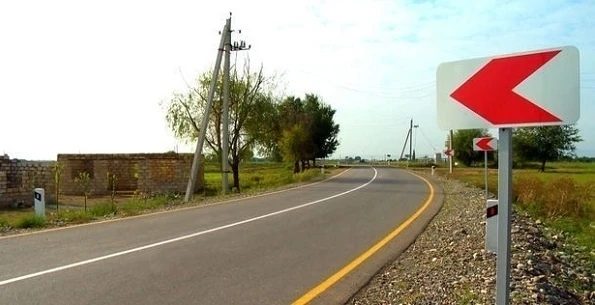 Реконструирована дорога, соединяющая три прифронтовых села Агдамского района