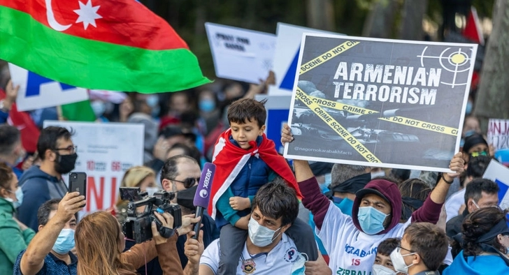 Азербайджанцы в США обратились к миру: война идет на территориях Азербайджана – ВИДЕО