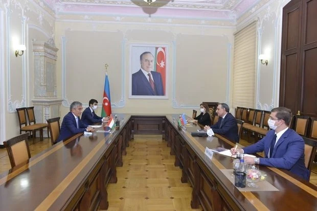 Генпрокурор Азербайджана встретился с послом Таджикистана – ФОТО
