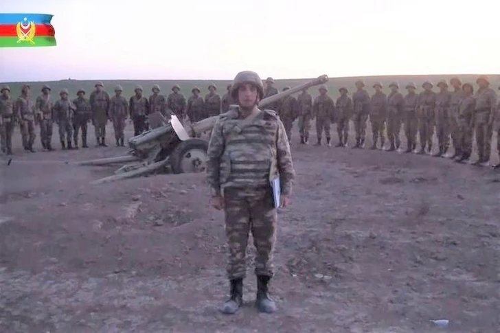 Азербайджанская армия с большим вдохновением освобождает оккупированные земли - ВИДЕО