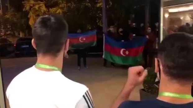 Сборную Азербайджана по дзюдо поддержали в Будапеште – ВИДЕО