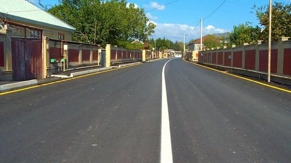 Реконструирована дорога, соединяющая девять населенных пунктов в Агсуинском районе