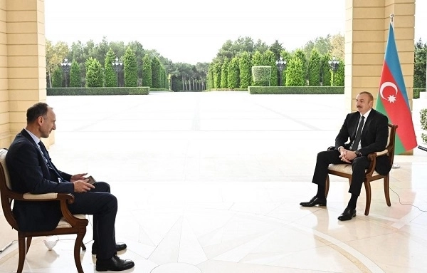 Президент Ильхам Алиев дал интервью немецкому телеканалу ARD - ВИДЕО/ОБНОВЛЕНО