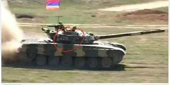 Участвовавший в соревнованиях в России армянский танк взят в качестве трофея – ФОТО