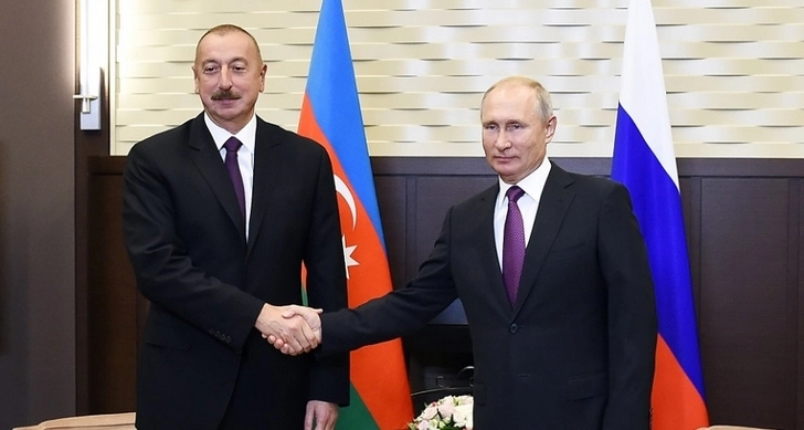 Ильхам Алиев и Владимир Путин обсудили армяно-азербайджанский конфликт