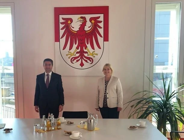 Посол Азербайджана в Германии встретился с президентом Ландтага - ФОТО