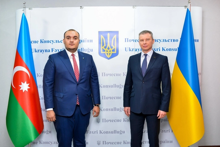 В Шамахы состоялось открытие Почетного консульства Украины - ФОТО