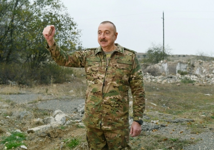 Media.az - Новости Азербайджана - Ильхам Алиев и Мехрибан Алиева в Физули, Джебраиле и Худаферине - ФОТО