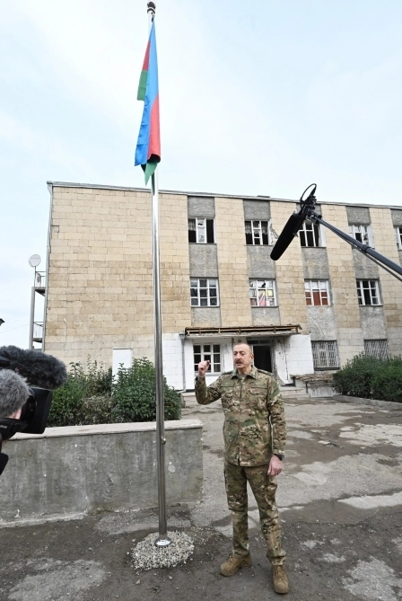 Media.az - Новости Азербайджана - Ильхам Алиев и Мехрибан Алиева в Физули, Джебраиле и Худаферине - ФОТО