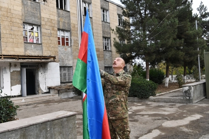 Media.az - Новости Азербайджана - Ильхам Алиев и Мехрибан Алиева в Физули, Джебраиле и Худаферине - ФОТО