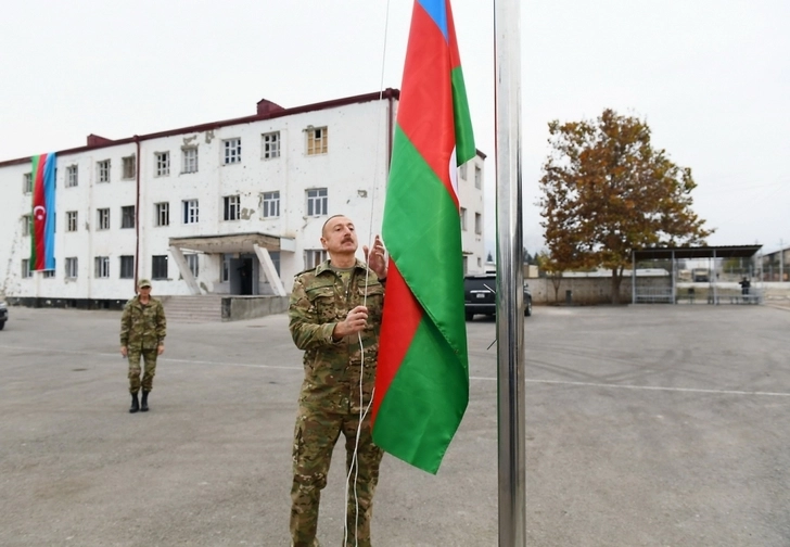 Media.az - Новости Азербайджана - Ильхам Алиев и Мехрибан Алиева в Физули, Джебраиле и Худаферине - ФОТО