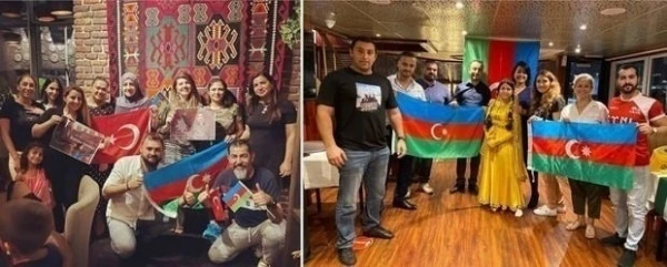 Наши соотечественники в ОАЭ отметили историческую победу Азербайджана