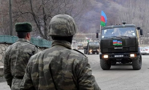 Российские СМИ опубликовали кадры с азербайджанскими военными в Кельбаджаре - ФОТО