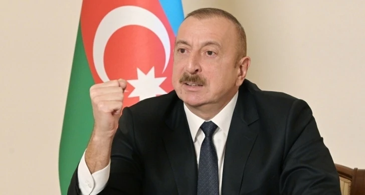 Ильхам Алиев: Мы вынудили врага вернуть территорию – около 5 тысяч квадратных километров мирным путем