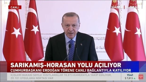Эрдоган: Сегодня небо Карабаха украшают флаги со звездой и полумесяцем - ВИДЕО