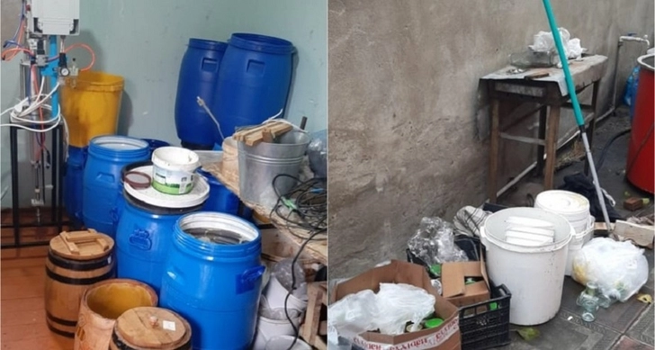 В Хырдалане обнаружен подпольный цех по фасовке поддельного меда - ФОТО