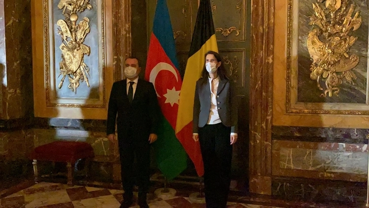 Глава МИД Азербайджана встретился с вице-премьером Бельгии - ФОТО