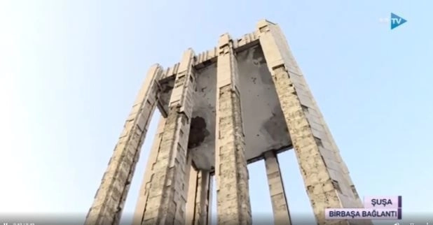 Новые кадры из мавзолея Моллы Панаха Вагифа в Шуше - ВИДЕО