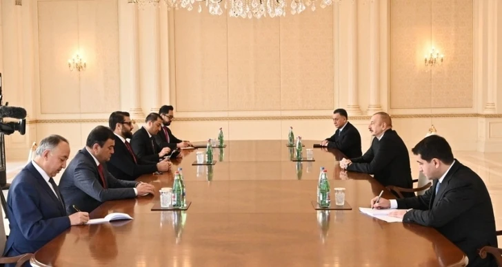Президент Азербайджана принял советника по нацбезопасности и главу Администрации президента Афганистана