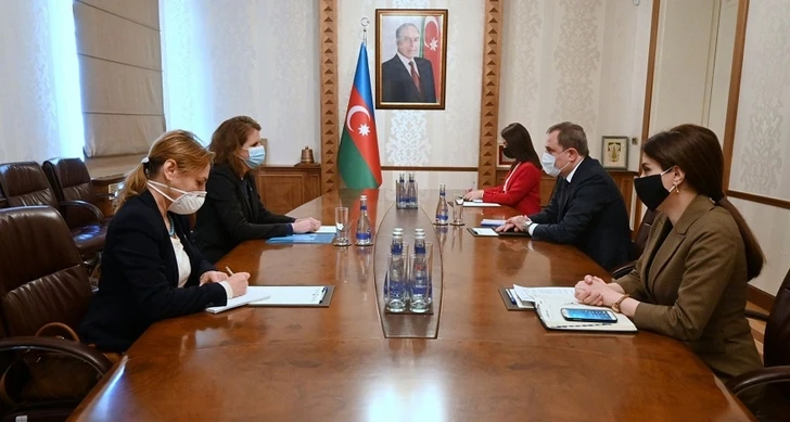 Глава МИД Азербайджана встретился с руководителем представительства МККК