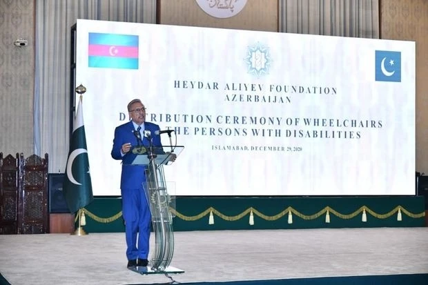 При поддержке Фонда Гейдара Алиева в Исламабаде вручены инвалидные коляски лицам с ограниченными возможностями