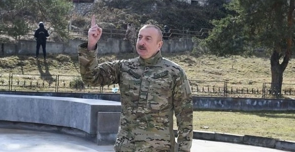 Ильхам Алиев: Армяне вдруг очнулись и увидели, что азербайджанцы на подступах к Шуше - ВИДЕО