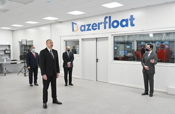 Media.az - Новости Азербайджана - Ильхам Алиев заложил фундамент двух заводов и открыл предприятие в Сумгайытском химпромпарке - ФОТО/ВИДЕО