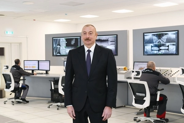 Media.az - Новости Азербайджана - Ильхам Алиев заложил фундамент двух заводов и открыл предприятие в Сумгайытском химпромпарке - ФОТО/ВИДЕО