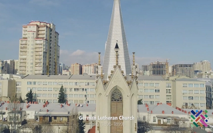 Минкультуры подготовило видеоролик о Лютеранской кирхе в Баку – ВИДЕО