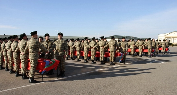 В Азербайджанской Армии состоялись церемонии принятия Военной присяги - ФОТО