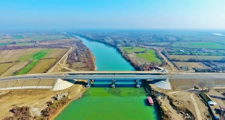 В Азербайджане построен новый мост протяженностью свыше 170 метров - ФОТО/ВИДЕО