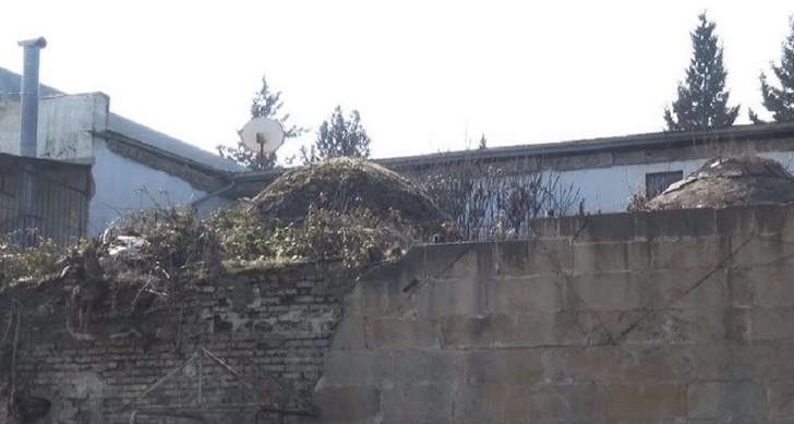 Баня XIX века в Масаллы превращена в мусорную свалку - ФОТО