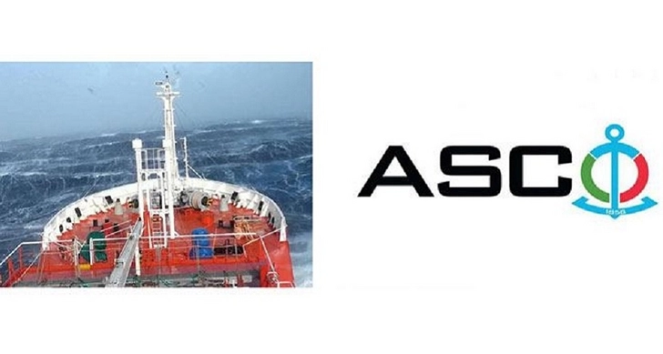 ASCO предупредило плавающие на Каспии азербайджанские суда в связи с ветреной погодой