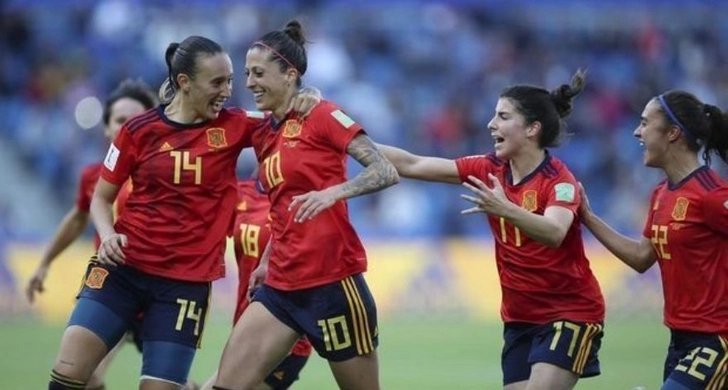 Женская сборная Азербайджана уступила команде Испании