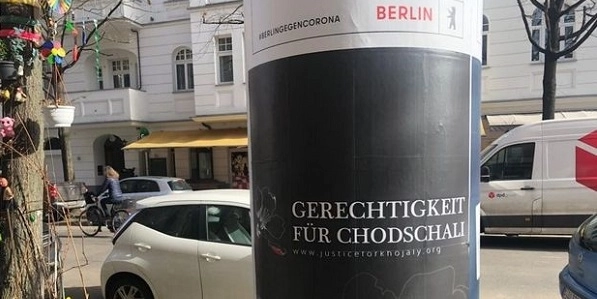 В рамках кампании «Справедливость для Ходжалы!» в Берлине состоялась информационная акция - ФОТО
