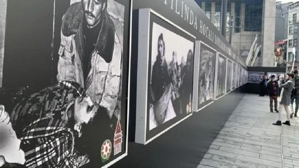 В Стамбуле открылась фотовыставка, посвященная Ходжалинскому геноциду - ФОТО
