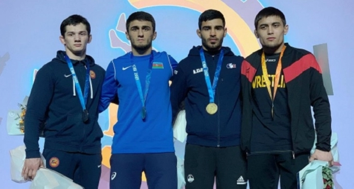Азербайджанские борцы завоевали шесть медалей на международном турнире в Украине