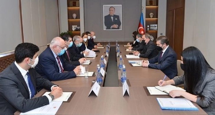 Глава МИД Азербайджана принял председателя комиссии по внешним связям парламента Турции - ФОТО