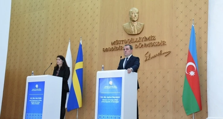 Джейхун Байрамов: Азербайджано-шведские отношения успешно развиваются в ряде областей - ВИДЕО