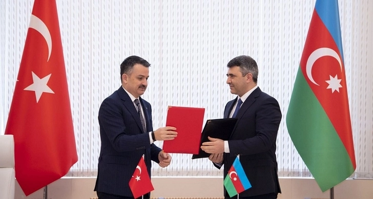 Азербайджан и Турция подписали декларацию о намерениях по сотрудничеству в сфере сельского хозяйства
